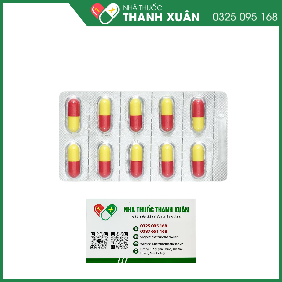 Siqueira 500mg trị tăng amoniac huyết (6 vỉ x 10 viên)
